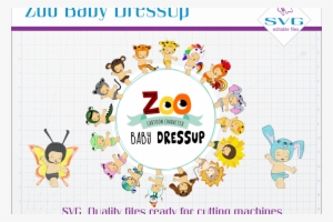 Zoo Baby Dressup Example Image - Cartoon