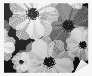 120 X 40 Cm Tableau Déco Panoramique Grosses Fleurs