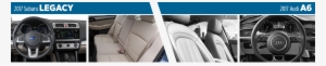 2017 Subaru Legacy Vs 2017 Audi A6 Interior Comparison - T Shirt