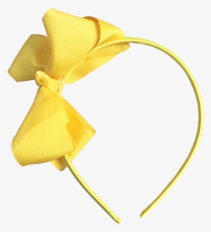 Image Of Sunflower Bow Headband - Headband