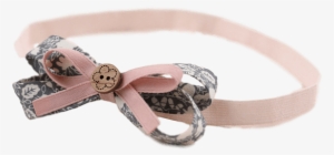Plor Floral Bow Elastic Hairband From Happy Prince - Love