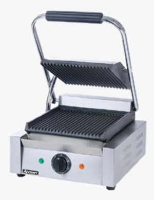 Adcraft Sg-811 Sandwich Grill - Grooved