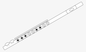 Flute Coloring Png
