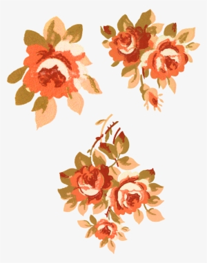 Floral Rose Flower Collage Sheet Printable Crafting - Rose