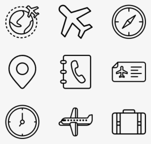 Airport 16 Icons - Western Icon