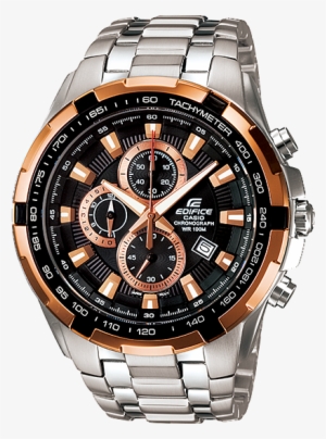 Casio Edifice Ef 539d 1a5v Black Dial Copper Ring Sports - Casio Edifice Ef 539d 1avdf