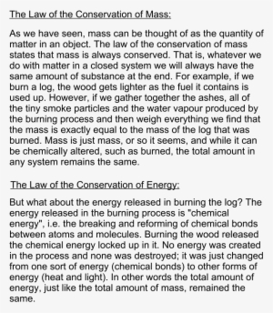 Amazon The Law Of The Conservation Of Mass - Difficult To Prove The Law Of Conservation