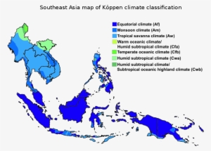 Southeast Asia Map Of Köppen Climate Classification - Koppen Climates Of Philippines