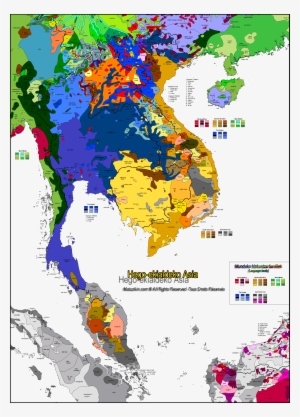 South East Asia Ethnic Map
