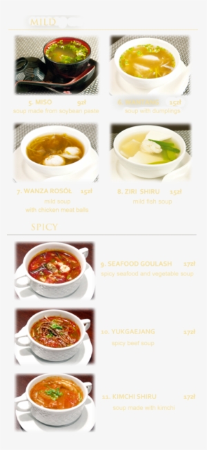 Menu-pol - Soup