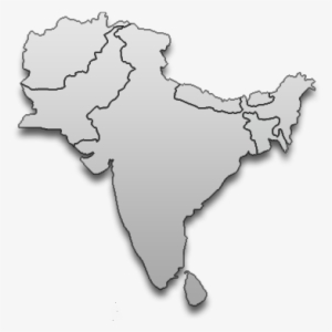 Aims - South Asia Map Png