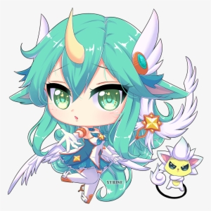 Xyrise Art On Twitter - Star Guardian Soraka Chibi