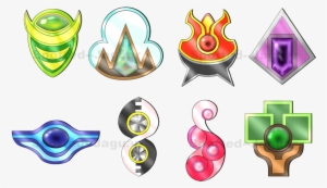 Terevan Gym Badges By Spotted - Fairy Type Gym Badge