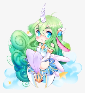 Soraka Kawaii Lol Cute Sailormoon - Star Guardian Soraka Chibi