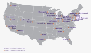 Fedex Smartpost Hub Network