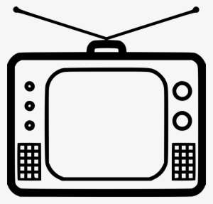 Tv Set - - Line Art