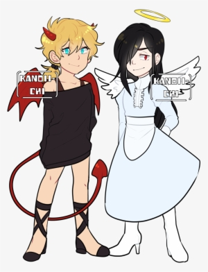 Commission For Leeleebuggies Katie And Eva In Their - Halloween Costume