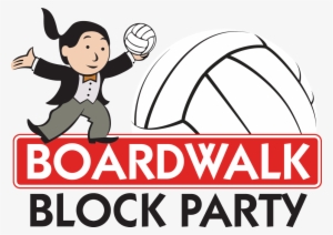 Boardwalk Block Party Flyer - Volleyball