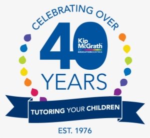 Celebrating Over 40 Years Tutoring Your Children - Kip Mcgrath 40 Years