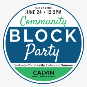 2017 Block Party Logo - Circle