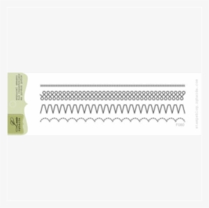 {f080} Stamp Set "sewing Stitches" - Electronics