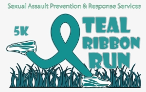 Register Teal Ribbon Run 5k & Walk - Illustration