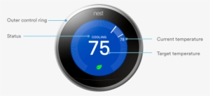 Color - Nest 3rd Gen Learning Thermostat