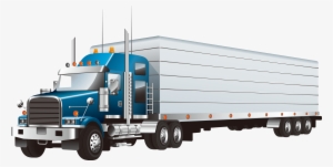 Trailer Truck Vector Png