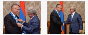 Assembly Co-chair Van Krikorian Awarded Armenia's Medal - Official