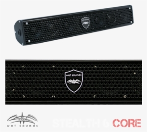 Stealth-6 Core Series Sound Bar - Wet Sounds Stealth-10 10 Speaker Soundbar