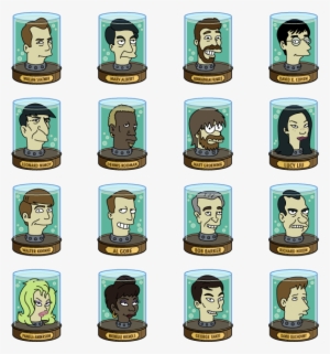 It's Just Like The Heads In - Futurama Heads In Jar