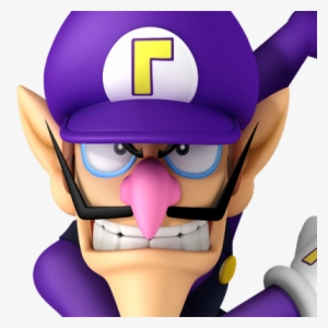 Waluigi Face Png - Waluigi Olympic Winter Games