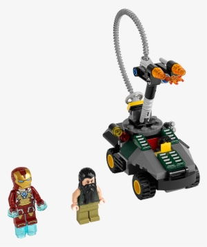76008 Png Lego Man Png - Lego Iron Man Vs The Mandarin