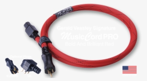 Victor Wooten Signature Musiccord-pro Power Cord - Made In Usa Power Cable Hifi