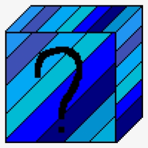 Blue Rainbow Lucky Block - Art