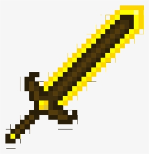 Lucky Blocks Mod - Minecraft Gold Sword Texture