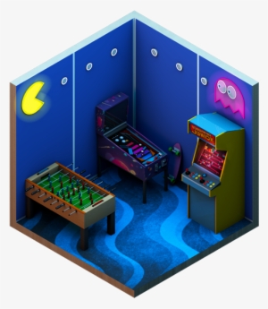 Low Poly Isometric Room