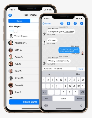 The Ios App That Allows You To Connect With Players, - Smartphone