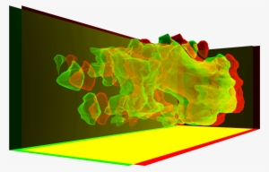 Stereo Image Of The 3d Mass Map - Dark Matter 3d Map