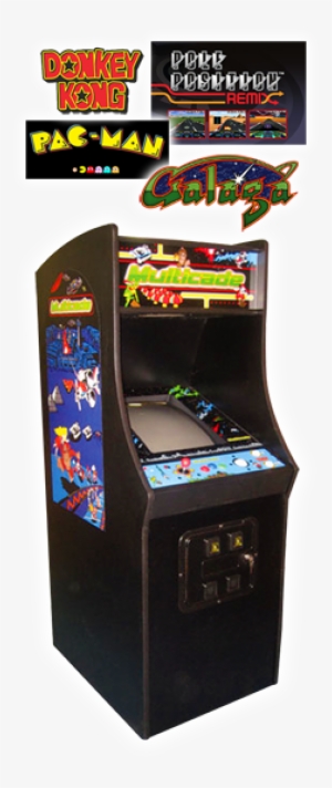 Multi-arcade - Bally Ms Pacman Galaga Multicade Arcade Video Game