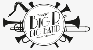 Big R Big Band Logo - Big Band Jazz Logo