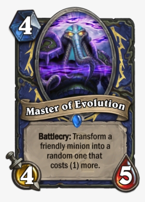 Master Of Evolution Card - Gruul Hearthstone