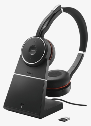 Jabra Evolve 75 Ms With Charging Stand - Jabra Evolve 75 Headset