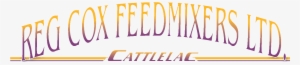 Reg Cox Logo - Reg Cox Feedmixers
