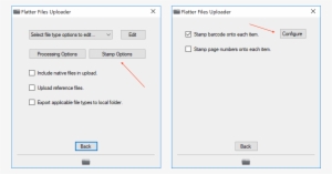 Stamp Barcode Options - Barcode