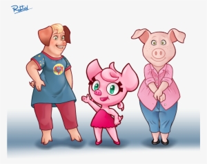 3 Little Piggies • The Pig Lady From The Sloth Dmv - Anthro Pigs