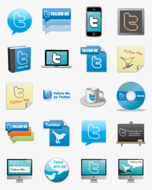 Twitter Icon Pack By Webdesigner Depot - Twitter Icons