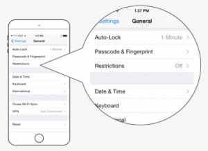 Tap Restrictions - Apple Disabled Button