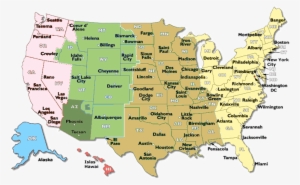 Mapa De Estados Unidos 2018