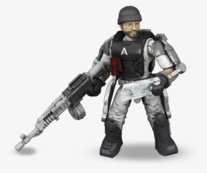 Atlas Soldier / Exo Soldier - Atlas Mobile Turret Set Mega Bloks 38154 Call Of Duty